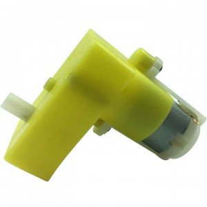 Micro Motor Com Redução 1:48 DC 6V 65 RPM 90 Graus Para Arduino